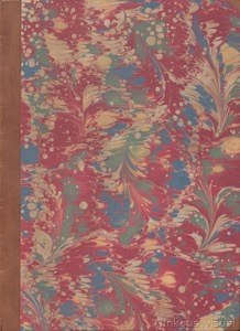Esta es la portada de un libro antiguo con un patrón de — Anónimo (encuadernación histórica)