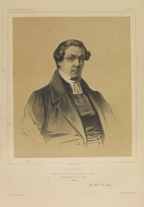 Retrato de un clérigo con gafas — Anónimo