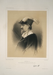 Retrato de Caballero con Sombrero y Pluma — Anónimo