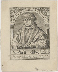 Retrato de Johannes Bugenhagius