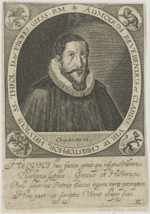 Retrato grabado de Christoph Hellwig
