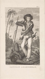 Portret van john gabriël stedman — Anónimo (grabado europeo)