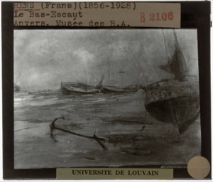 Frans hens. De beneden schelde — Anónimo (grabado europeo)