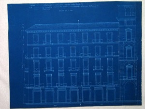 Casa scaccabarozzi prospetto — Anónimo (grabado europeo)
