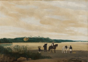 Gezicht op het eiland itamaracà in brazilië