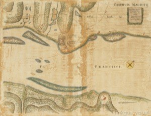 Castrum mauritii — Cartógrafo anónimo (siglo XVII)