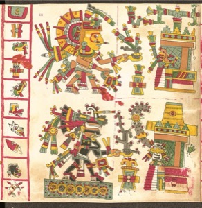 Co dice cospi 300dpi — Tlacuilo anónimo, tradición mixteca-puebla (Códice Cospi)