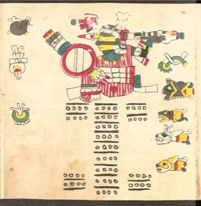 Co dice cospi 300dpi — Tlacuilo anónimo, tradición mixteca-puebla (Códice Cospi)
