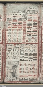 De Dresden: Página con glifos y números mayas — Anónimo maya