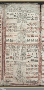 De Dresde con glifos y figuras — Anónimo maya