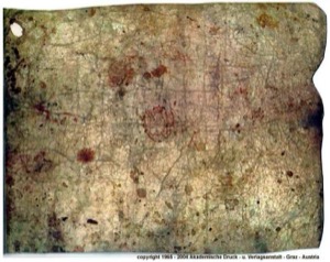Mapa antiguo y desgastado — Daniel Thomas Egerton