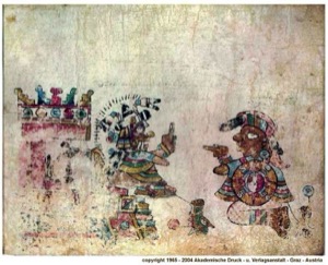 Tlahuizcalpantecuhtli y Quetzalcóatl en diálogo — Anónimo mixteco