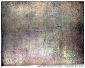 Mapa antiguo con inscripciones y descoloración — Anónimo mixteco