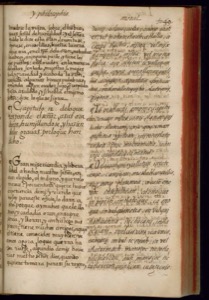 Manuscrito antiguo abierto — Bernardino de Sahagún