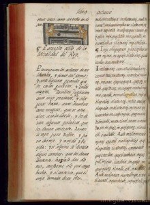 Códice Florentino, — Lámina, nº 593 — Bernardino de Sahagún (coord.)