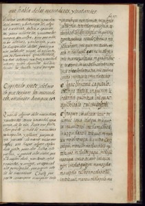 Un antiguo libro abierto — Bernardino de Sahagún
