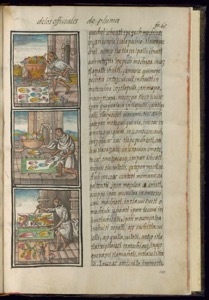 Ilustración de oficios antiguos: el cocinero — Bernardino de Sahagún