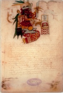 Pintura del Códice Lxtlilxo Chitl — Anónimo tlacuilo (Códice Ixtlilxóchitl)