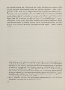 Página de un documento académico en alemán — Anónimo tlacuilo (Códice Magliabecchiano)