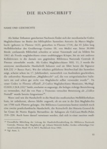 Página de un documento histórico en alemán — Anónimo tlacuilo (Códice Magliabecchiano)
