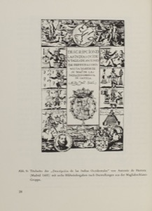 Portada de 'Descripción de la Nueva España'