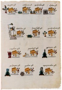 Códice Mendoza, — Lámina, nº 18 — Anónimo tlacuilo mexica (Códice Mendoza)