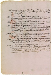 Antiguo documento manuscrito en papel envejecido — Anónimo tlacuilo mexica (Códice Mendoza)
