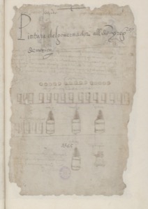 Página de un manuscrito antiguo con texto manuscrito en español — Anónimo novohispano