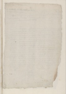 Página de un manuscrito antiguo — Anónimo novohispano