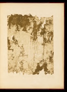 Una composición abstracta dominada por tonos sepia y crema — Tlacuilo anónimo, tradición mixteca
