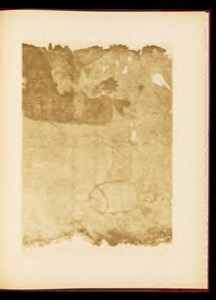 Fragmento de un documento o pintura antigua — Tlacuilo anónimo, tradición mixteca