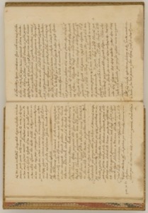 Manuscrito antiguo abierto — Anónimo novohispano