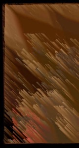 Una composición abstracta dominada por líneas diagonales y franjas — Anónimo maya