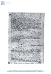 Códice Anales — De Cuauhtitla N, lámina — Anónimo nahua