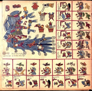 Códice Borbónico: — Deidades y Adivinación Mexica — Anónimo tlacuilo mexica (Códice Borbónico)
