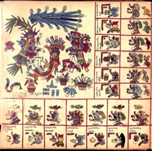 Códice Borbonico — 300Dpi, nº 7 — Anónimo tlacuilo mexica (Códice Borbónico)