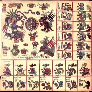 Códice Borbonico — 300Dpi, nº 9 — Anónimo tlacuilo mexica (Códice Borbónico)