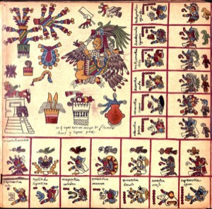 Códice Borbonico — 300Dpi, nº 13 — Anónimo tlacuilo mexica (Códice Borbónico)