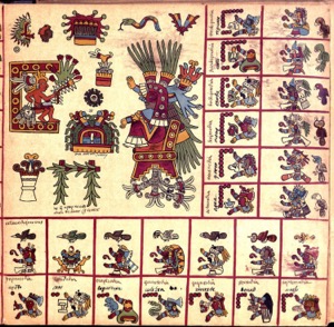 Códice Borbonico — 300Dpi, nº 16 — Anónimo tlacuilo mexica (Códice Borbónico)