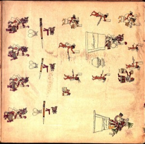 Códice Borbonico — 300Dpi, nº 31 — Anónimo tlacuilo mexica (Códice Borbónico)