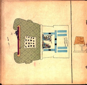Códice Borbonico — 300Dpi, nº 33 — Anónimo tlacuilo mexica (Códice Borbónico)