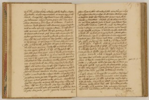 Un manuscrito antiguo abierto — Anónimo novohispano (Códice Ramírez)
