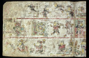 Códice Maya — Con escenas rituales y astronómicas — Anónimo mixteco
