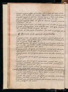 Página de un antiguo libro impreso