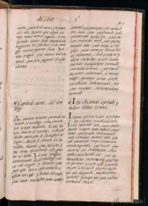 Página abierta de un libro antiguo impreso