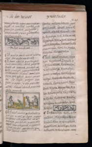 Página de un libro impreso antiguo — Bernardino de Sahagún (coord.)