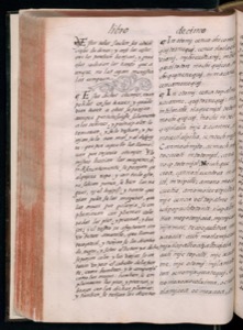 Página de un antiguo manuscrito o libro abierto — Bernardino de Sahagún (coord.)