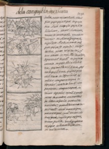 Códice de la conquista de México: batallas y escritura náhuatl — Bernardino de Sahagún