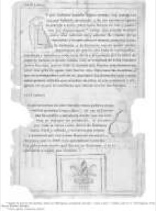 Página de un documento impreso antiguo — Anónimo otomí