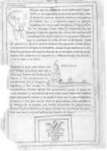 Página de un libro antiguo o manuscrito — Anónimo otomí